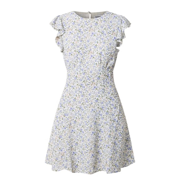 Reformation Dresses & Skirts - NWT Reformation Idalia mini Dress Ditsy Floral Ruffle Sleeve Coquette Dainty